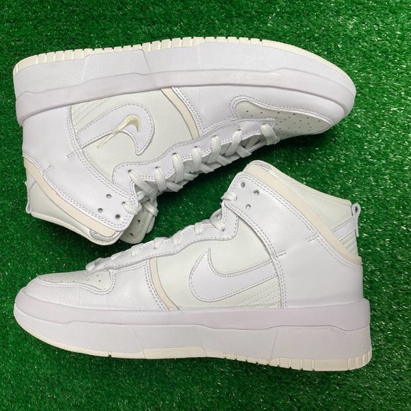 Nike Dunk High Mens Casual Sneaker Shoes Summit White DH3718-100 Sz 8 - Picture 3 of 7
